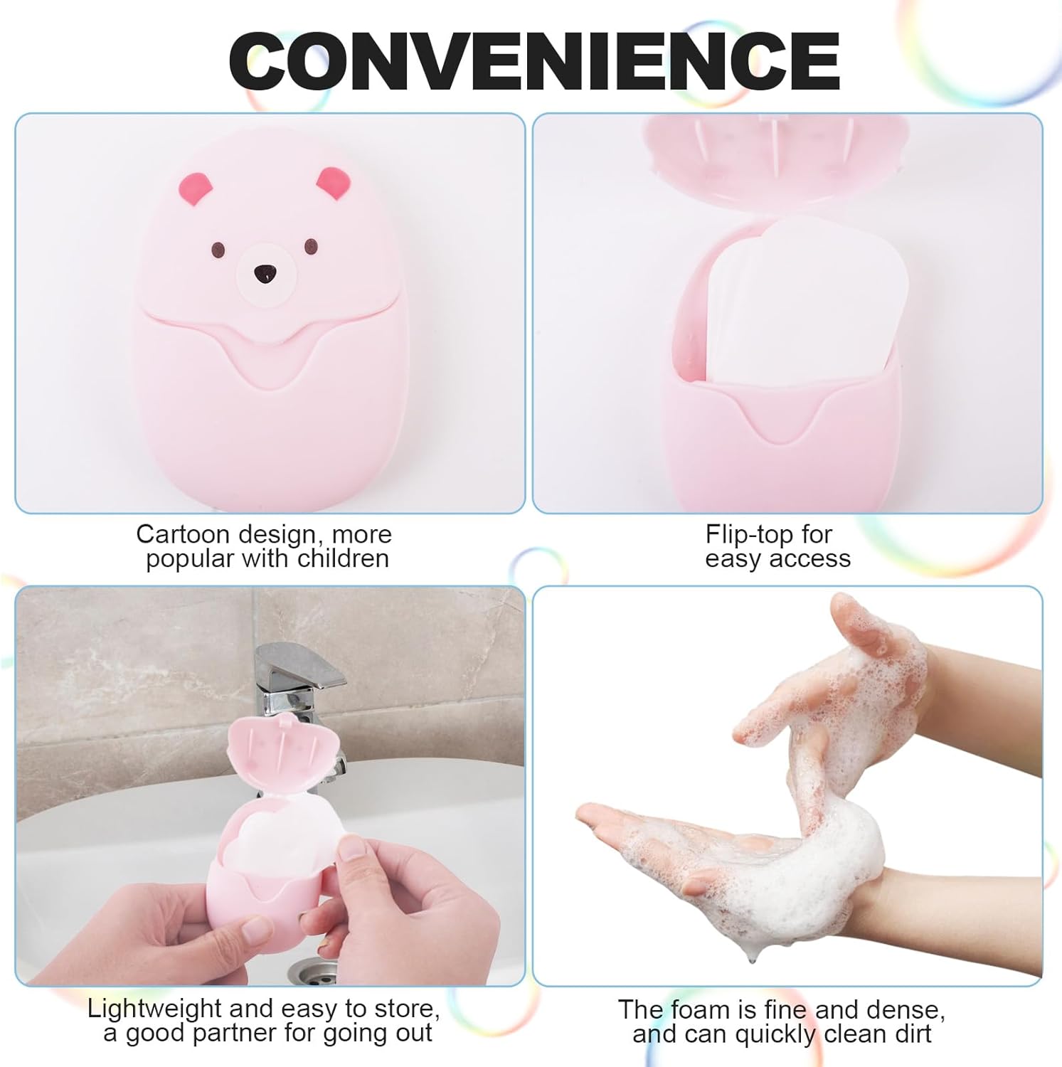 300 Blätter Seifenpapier: Das ideale Reise-Gadget für unterwegs!