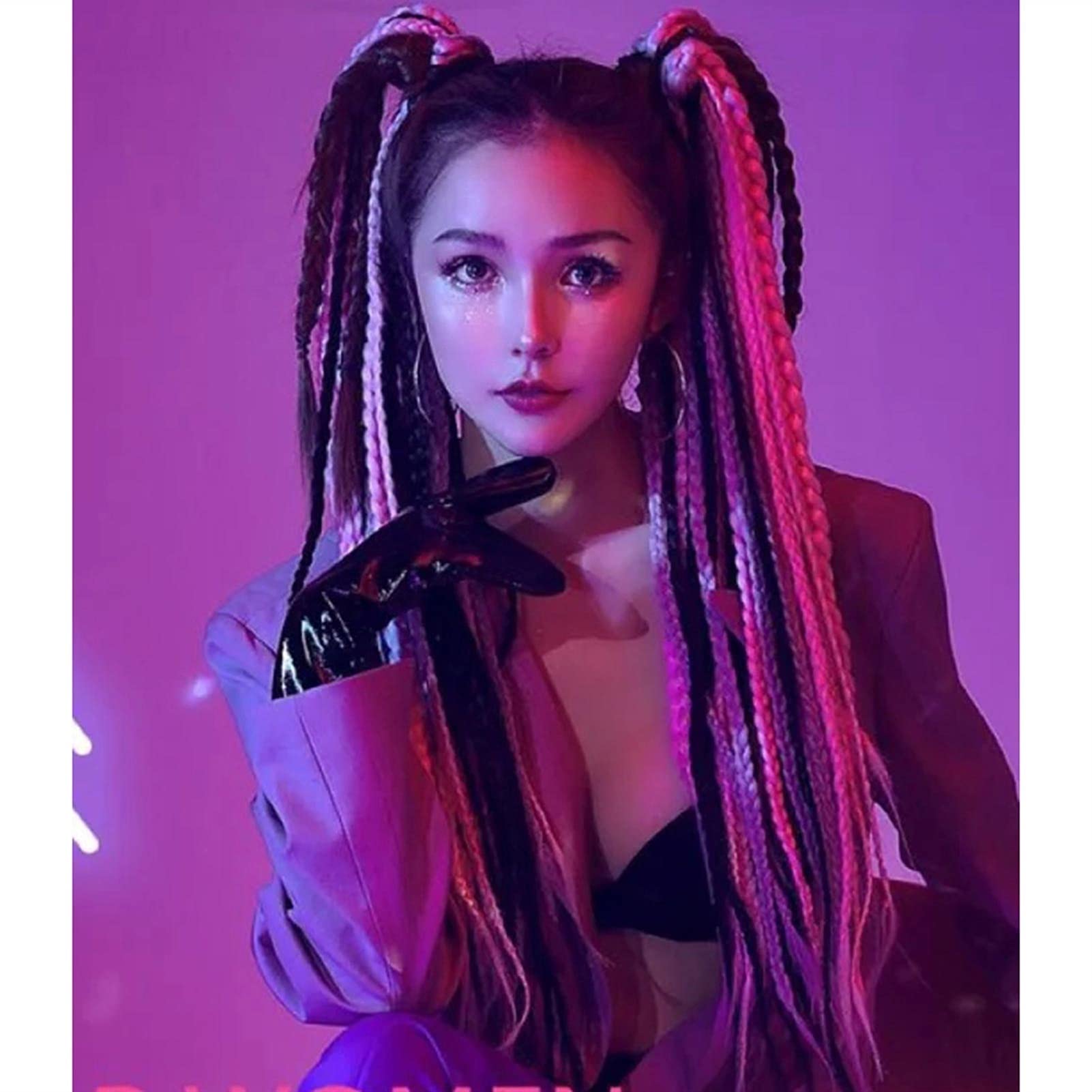 Parrucca Dreadlock Parrucche A Torsione Corta Per Donne Nere E Uomini Parrucca Sintetica Riccia Afro P9520495 - Foto 10