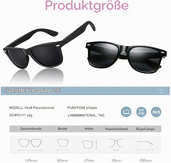 Classic Retro Style UV400 Protection Sports Glasses for Driving Cycling Fishing Travel - Unisex Sunglasses for Men & Women Summer Beach Party Accessories