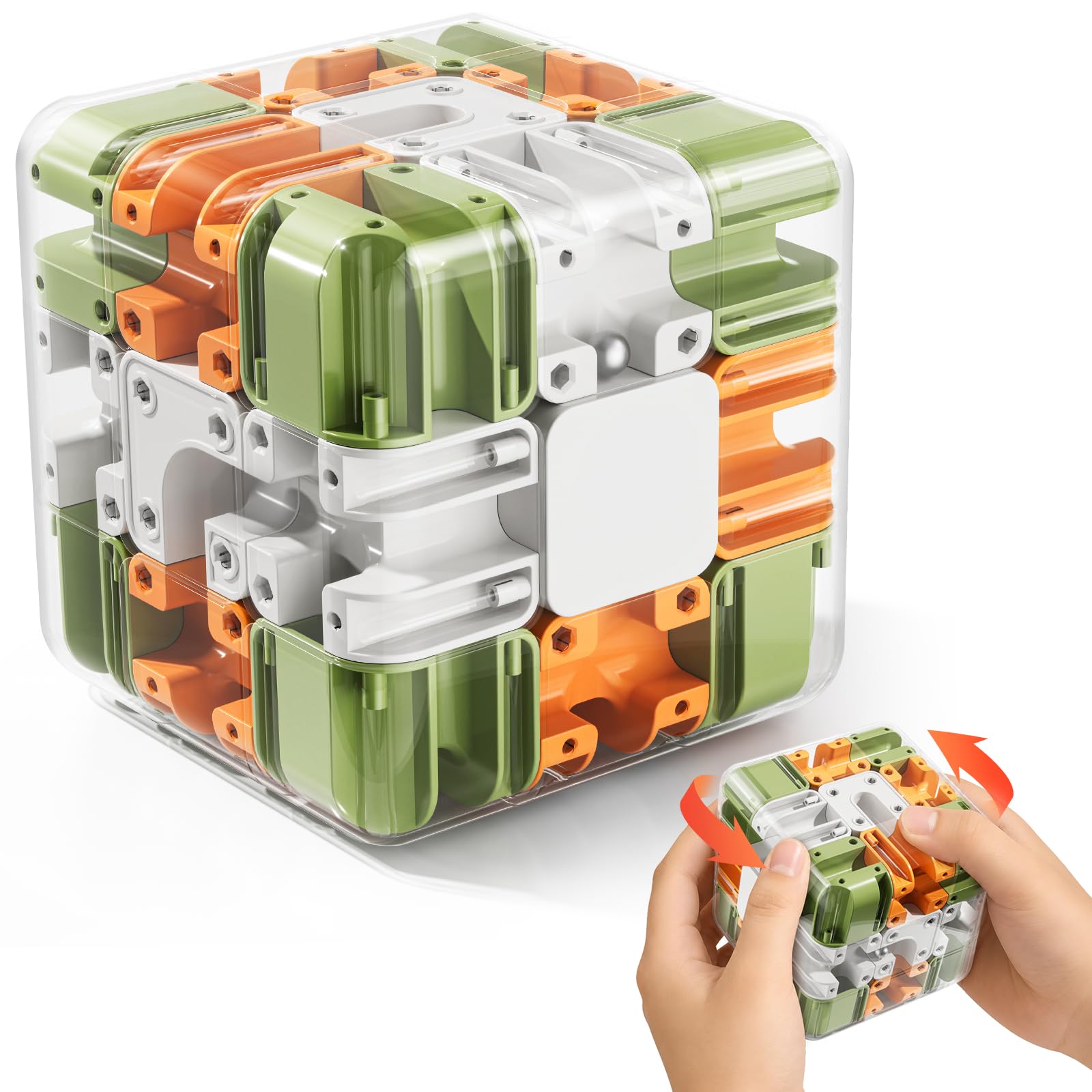 kimee Rubik Racing Game, 3D Maze Puzzle Game for 8-12 Years Old Kids, Assorted Colours, Puzzle Game, Educational Sensory Toy, Birthday Gift for Adults and Children-image-23