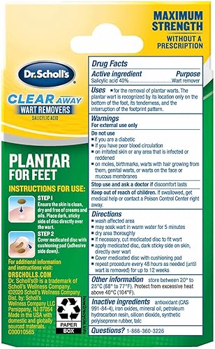 Miniatura 2 de Dr. Scholls Clear Away PLN Wart Rem, 24 unidades