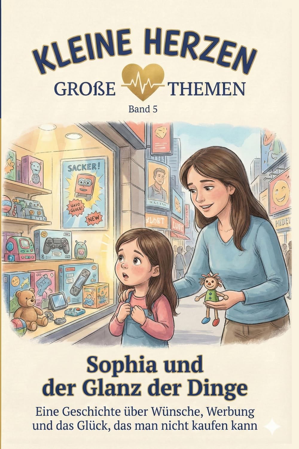 Sophia und der Glanz der Dinge: Eine Geschichte über Wünsche, Werbung und das Glück, das man nicht kaufen kann (Kleine Herzen - Große Themen)