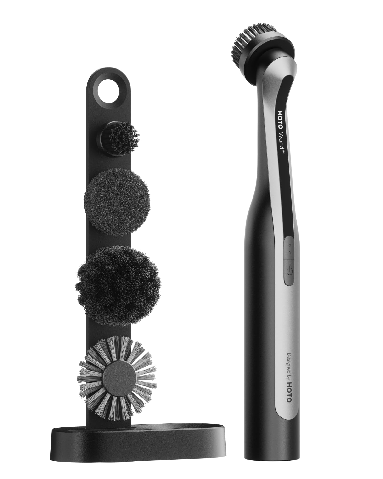 HOTO Wand™ Plus Handheld Cordless Electric Spin Scrubber, for Grout