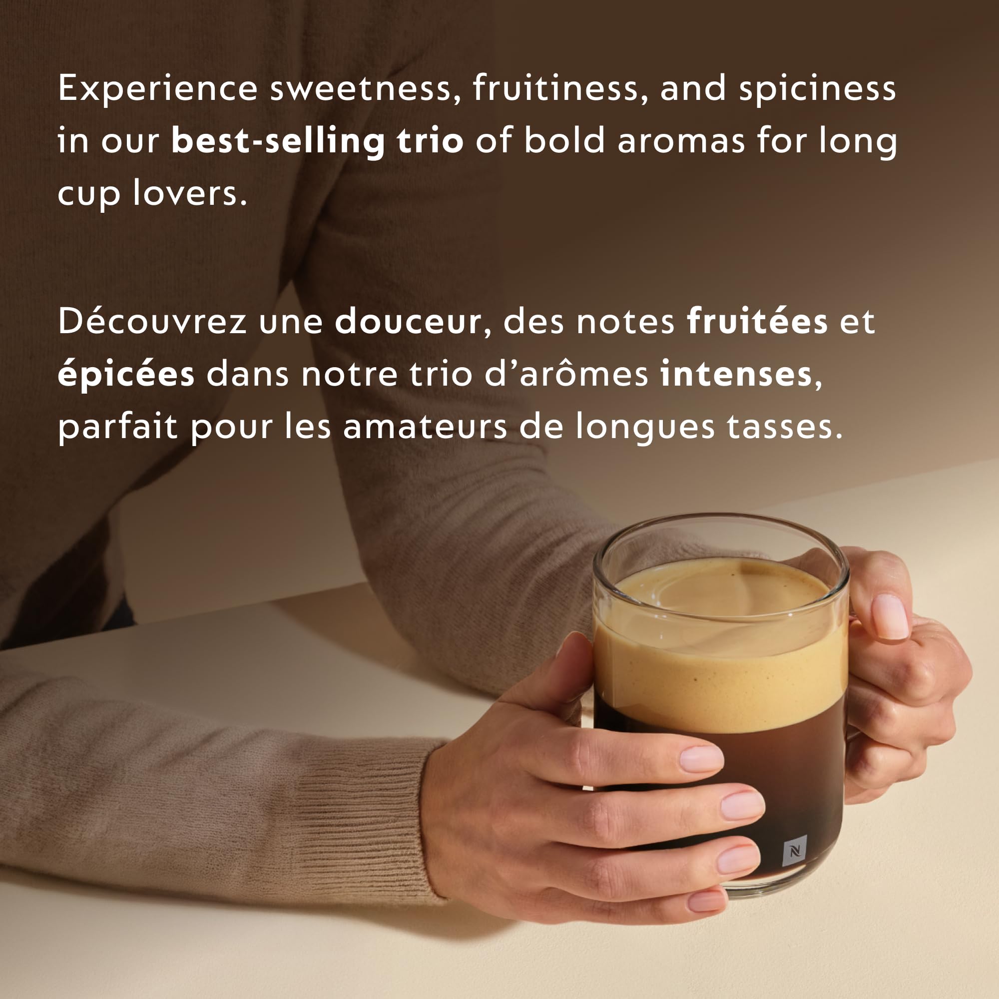 Nespresso Vertuo Pods, Discovery Bestsellers Mixed Pack of 60 capsules - Compatible with Vertuo coffee maker, Recyclable pods - 3