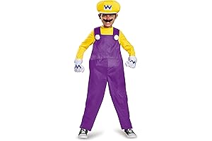 Wario Deluxe Super Mario Bros Nintendo Costume For Adult Men