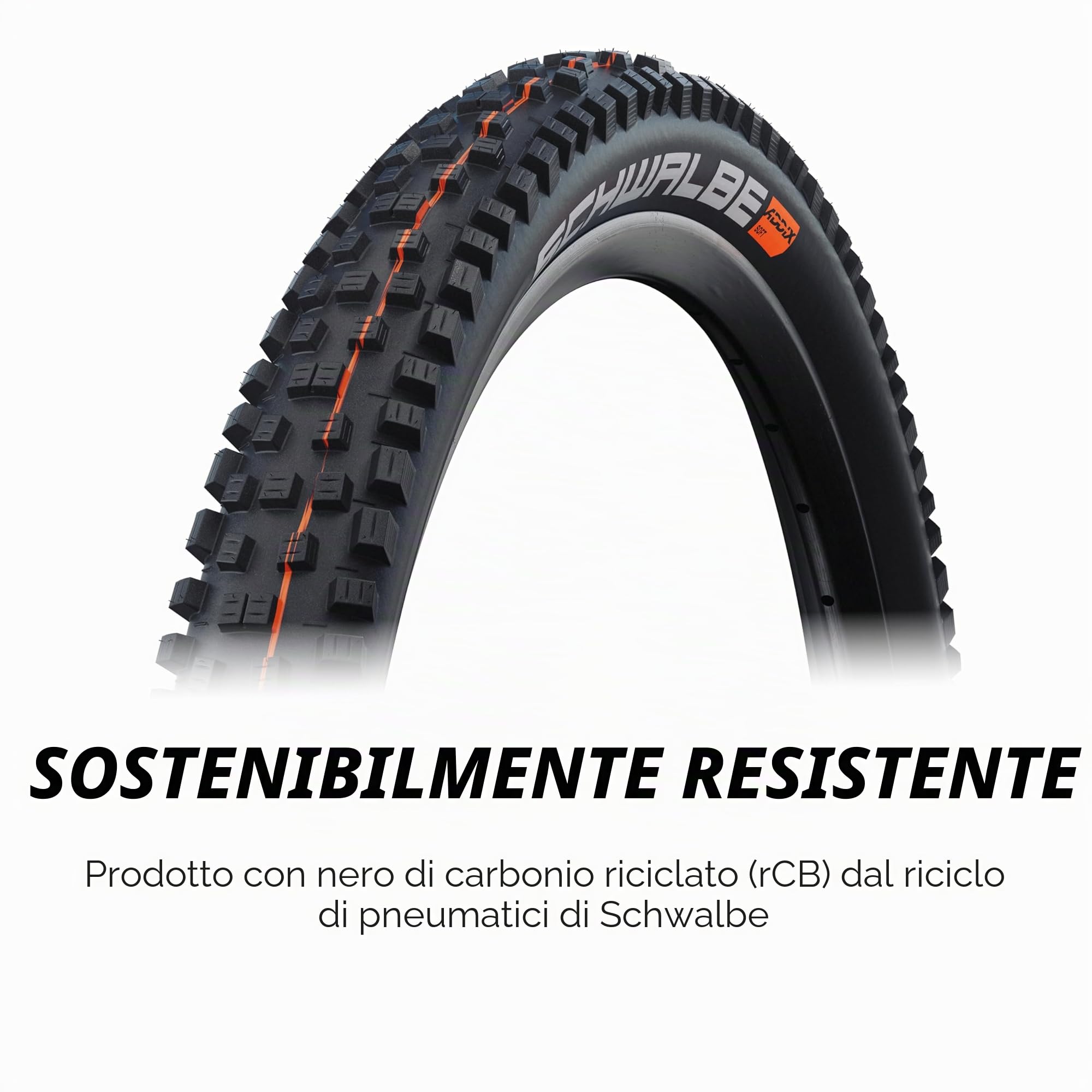 Schwalbe Nobby Nic, Pneumatico da Bici Unisex Adulto, Nero, Unica