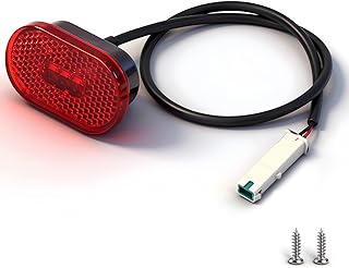 Scooter Rücklicht Scooter – LED-Ersatz-Rücklicht für Elektroroller, kompatibel mit Xiaomi Le Scooter Elektroroller 1S/Pro2/M365 (Rot)