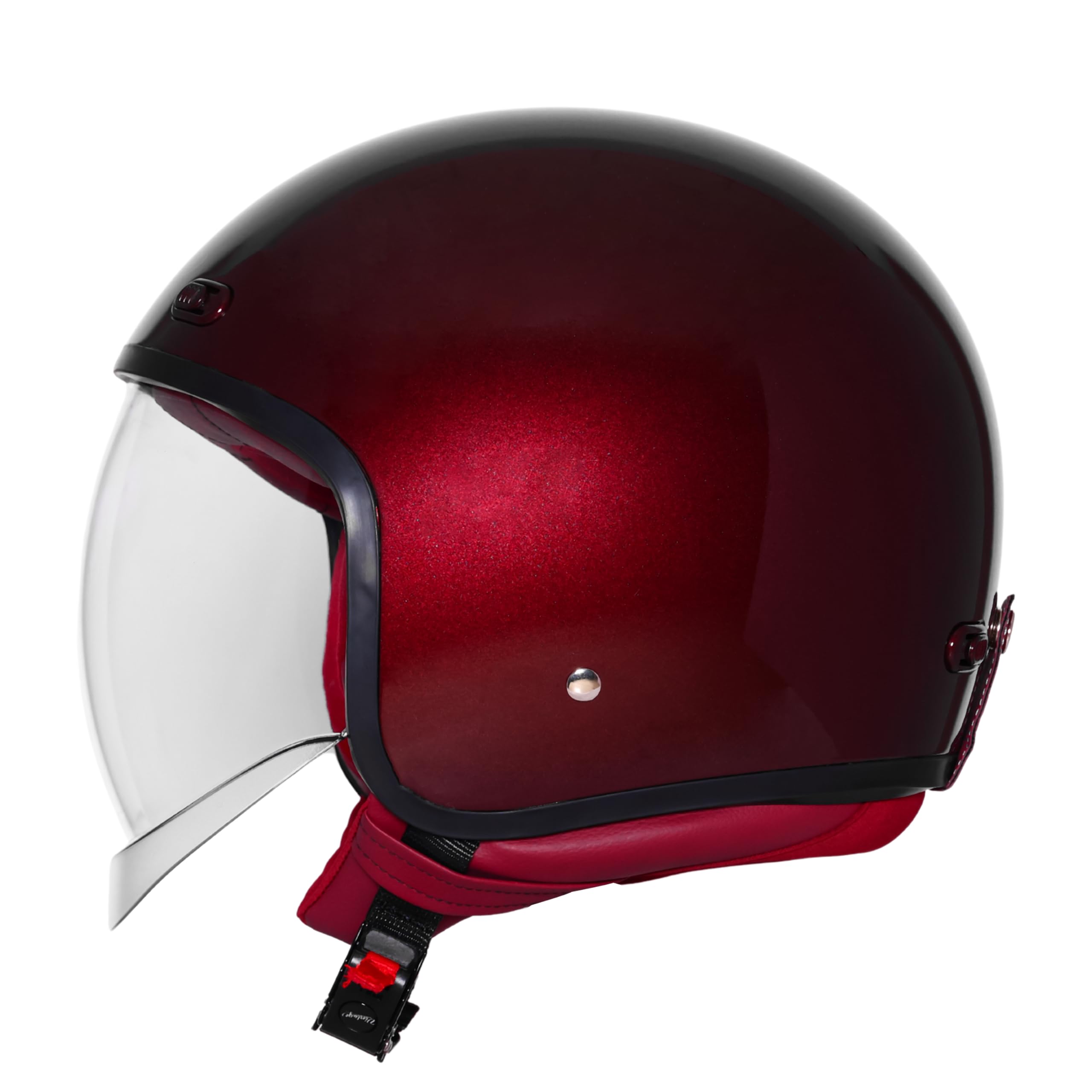 Steelbird SBH-67 Retro 5.0 DOT and ISI Certified Open Face Helmet for Men and Women-image-39