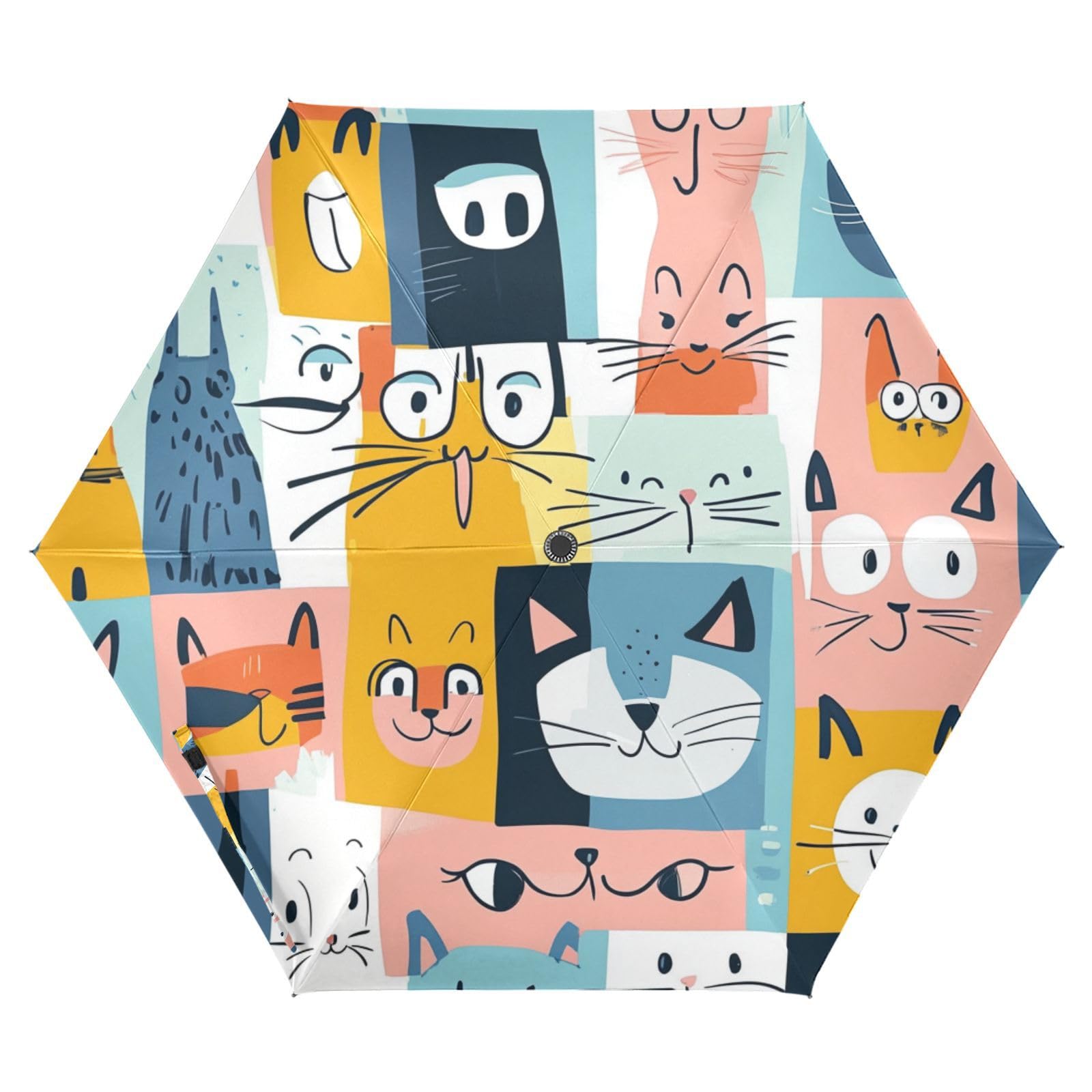 EtherSpher Cartoon Funnuy Animal Plaid Umbrella for kids 39 Inch Compact auto open close Golf Umbrellas for in the beach Outdoor Defence Accessories paraguas para lluvia