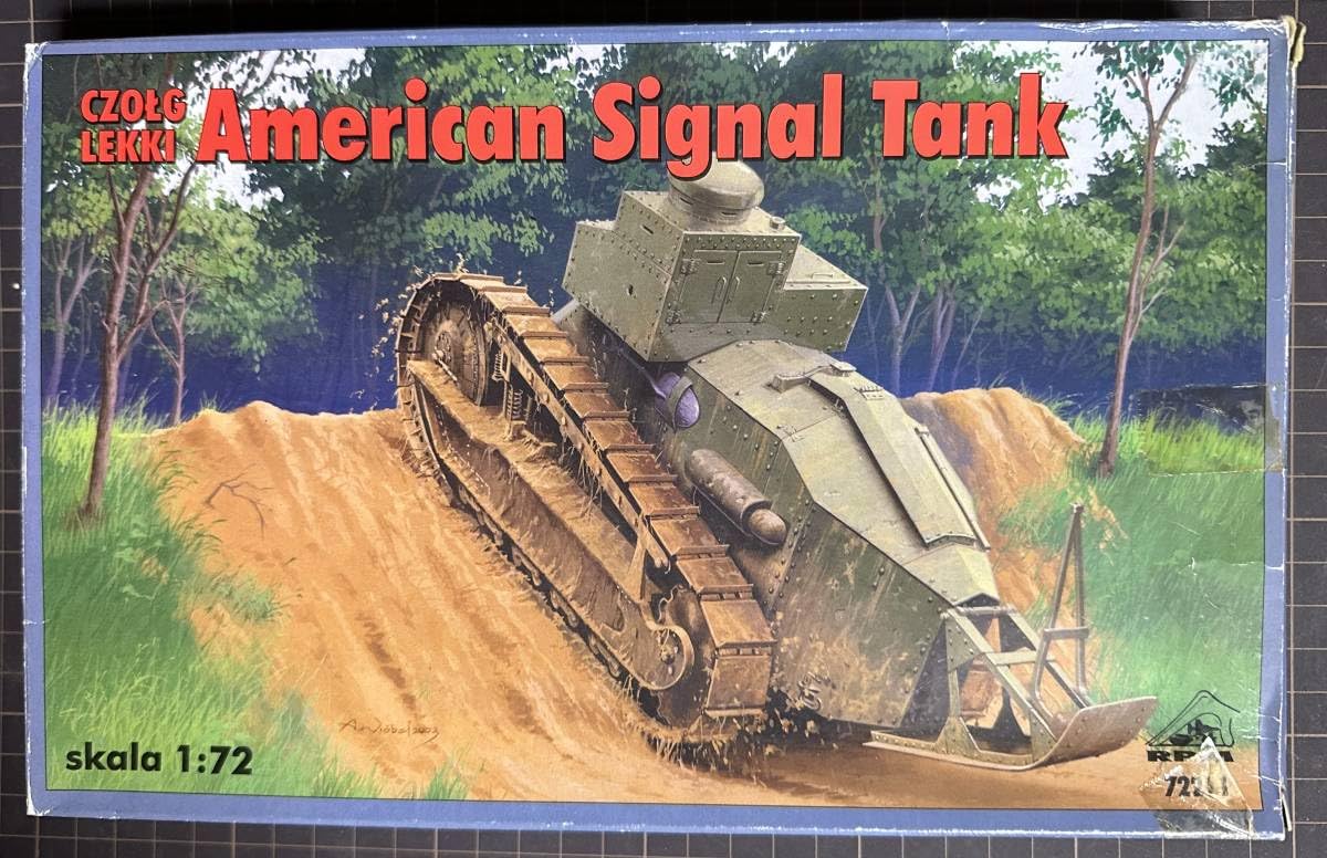 Amazon | アメリカ軍軽戦車 M1917 CZOLG LEKKI AMERICAN SIGNAL TANK