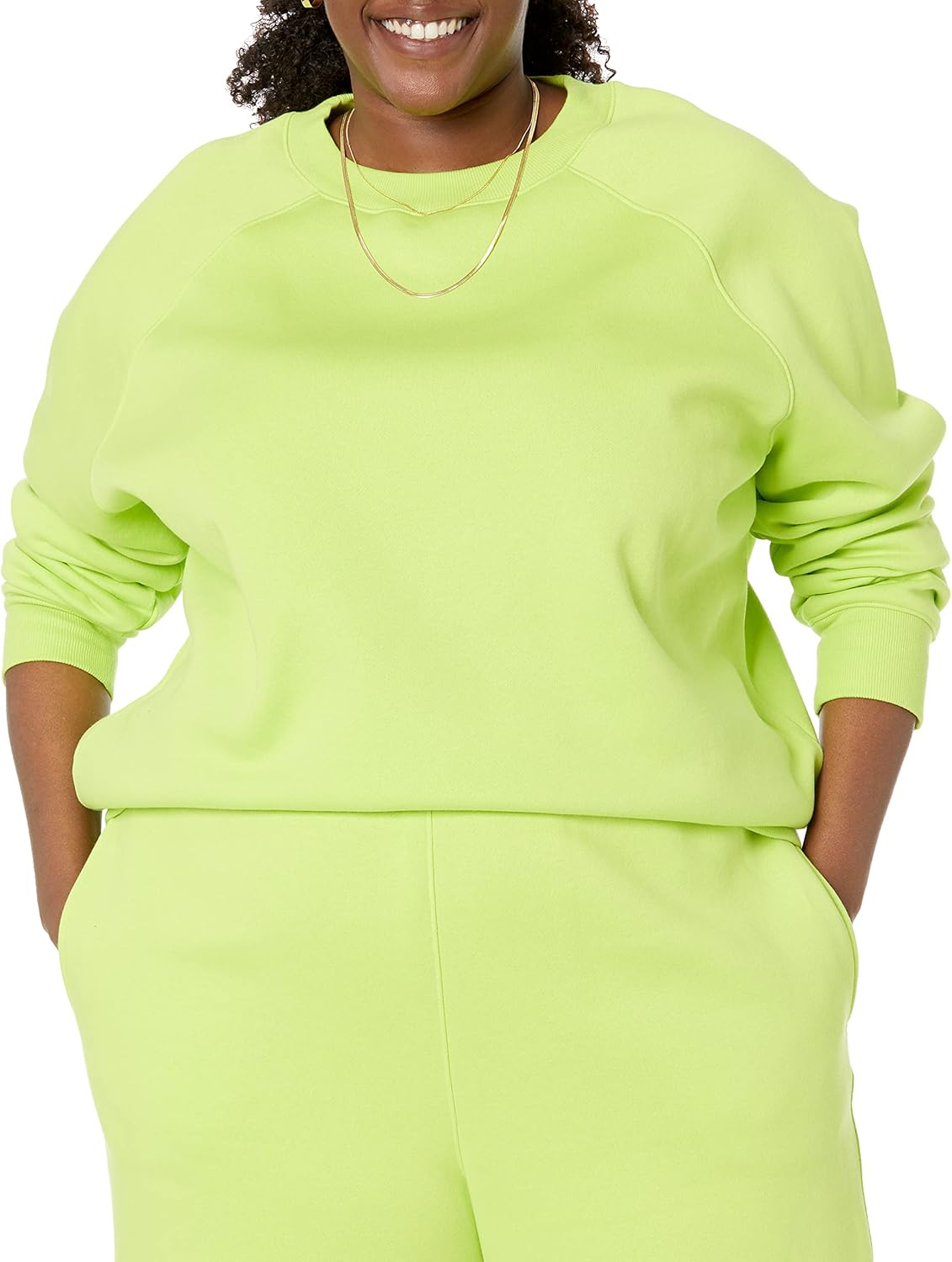 Amazon Essentials womens 100% Cotton Crewneck Sweater (Available in Plus Size) - Image 5