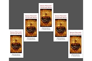 5-Pack 2.75' x 4.25' Surrender Novena Prayer Card to the Will of...