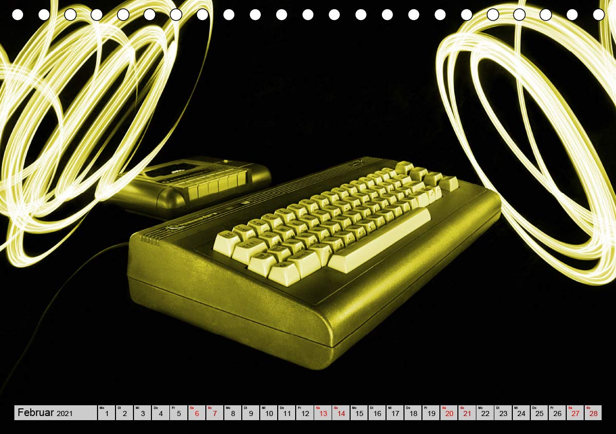 Computer der 80er (Tischkalender 2021 DIN A5 quer): Die Kultgeräte einer ganzen Generation (Monatskalender, 14 Seiten ) (CALVENDO Technologie)