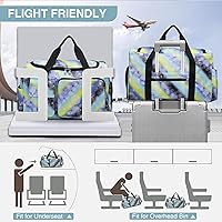 Vista 357 de Pequeña bolsa de gimnasio para mujer, bolsa de viaje con compartimento para zapatos