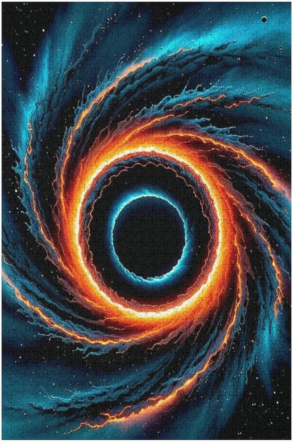 500 Pieces Cosmic Eye Jigsaw Puzzle – Stunning Eye Design Featuring Cosmic Imagery, Ideal Puzzle for Stargazers and Cosmic Seekers