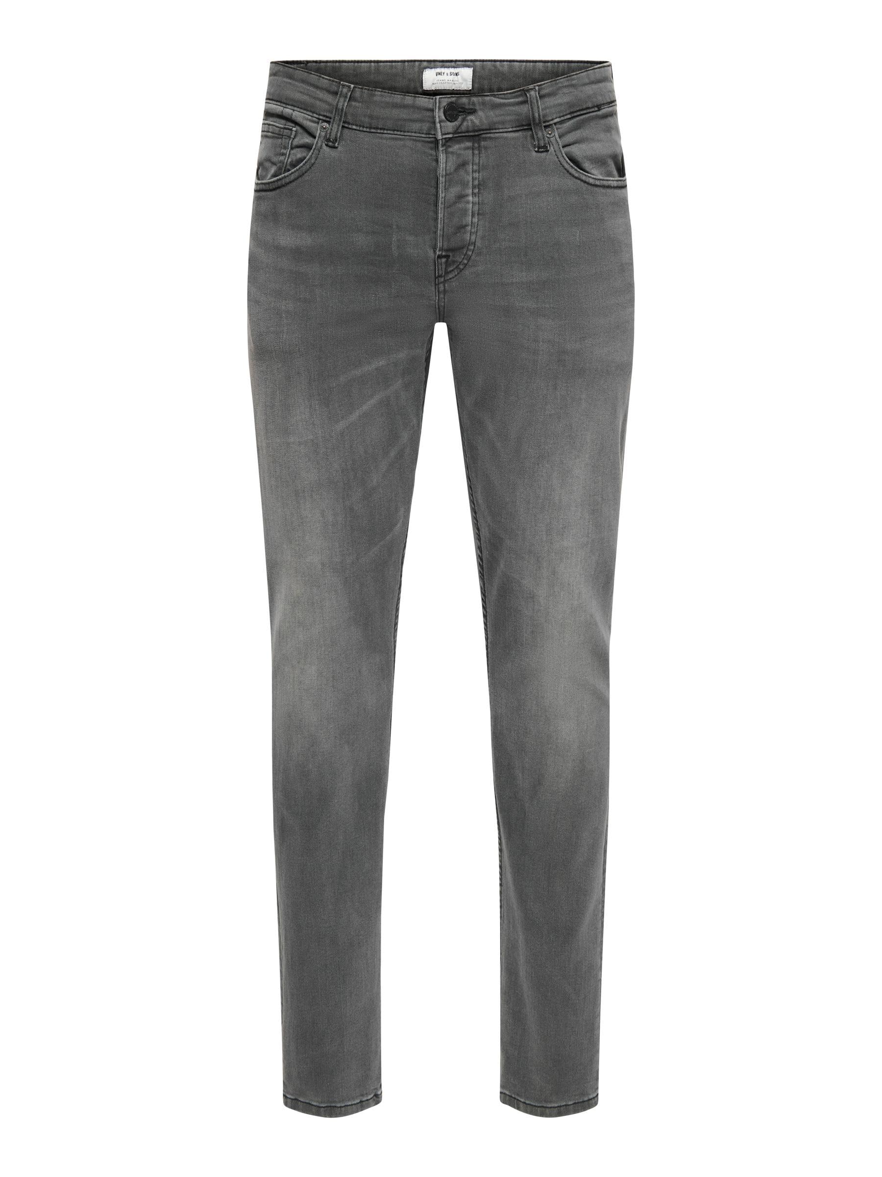 Only & Sons Herren Onsloom Black Washed Dcc 0447 Noos, Black Denim, 36W / 36L