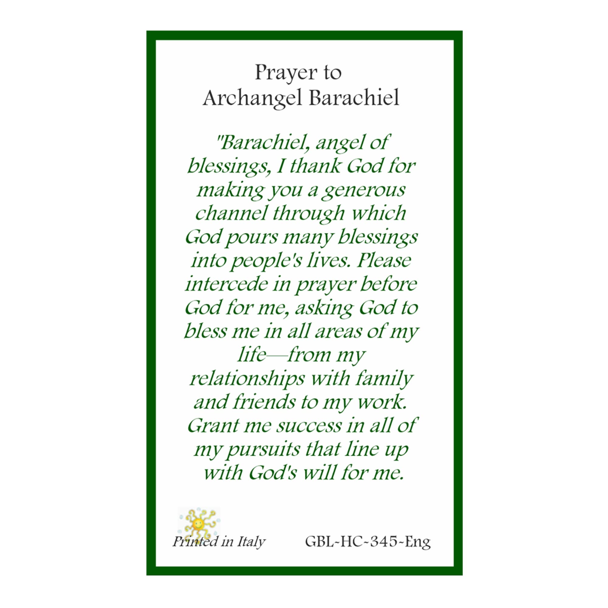 Barachiel Angel Symbol