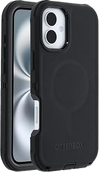 OtterBox Defender Series MagSafe Case iPhone 16 Plus Compatible Shock and Fall Protective Case, Black
