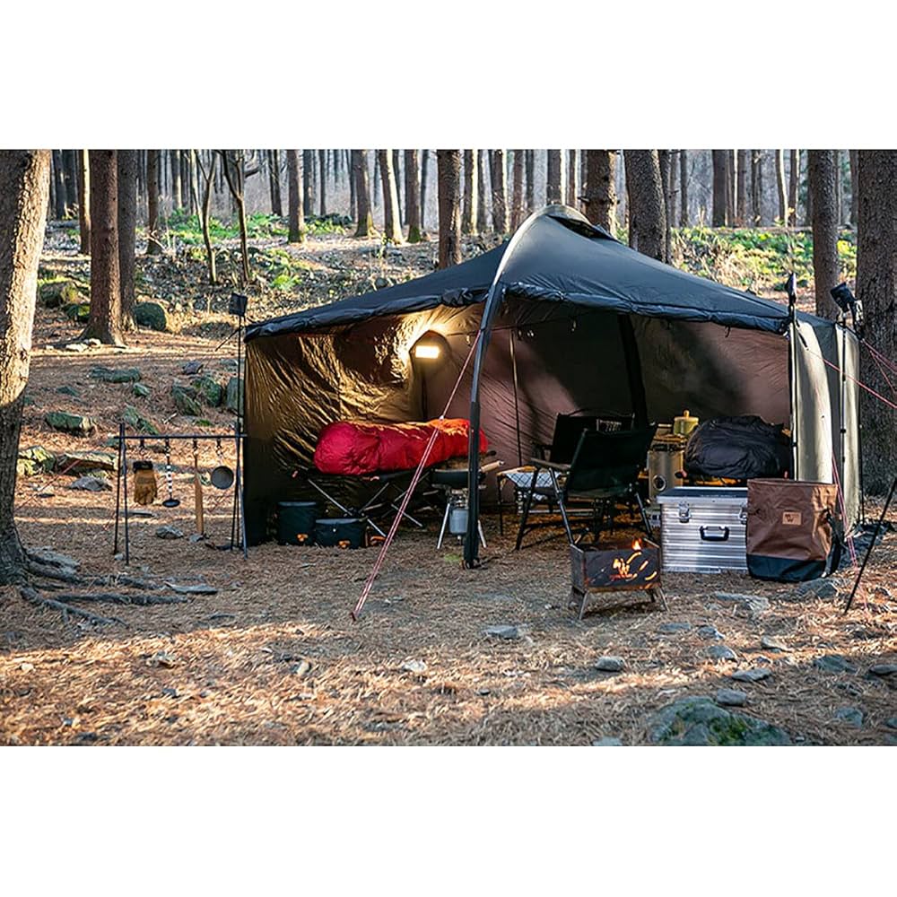 Snow Peak - ミニマルワークス MINIMAL WORKS ジャックシェルター BLACK Snow Peak - ミニマルワークス ジャックシェルタープラス JACK