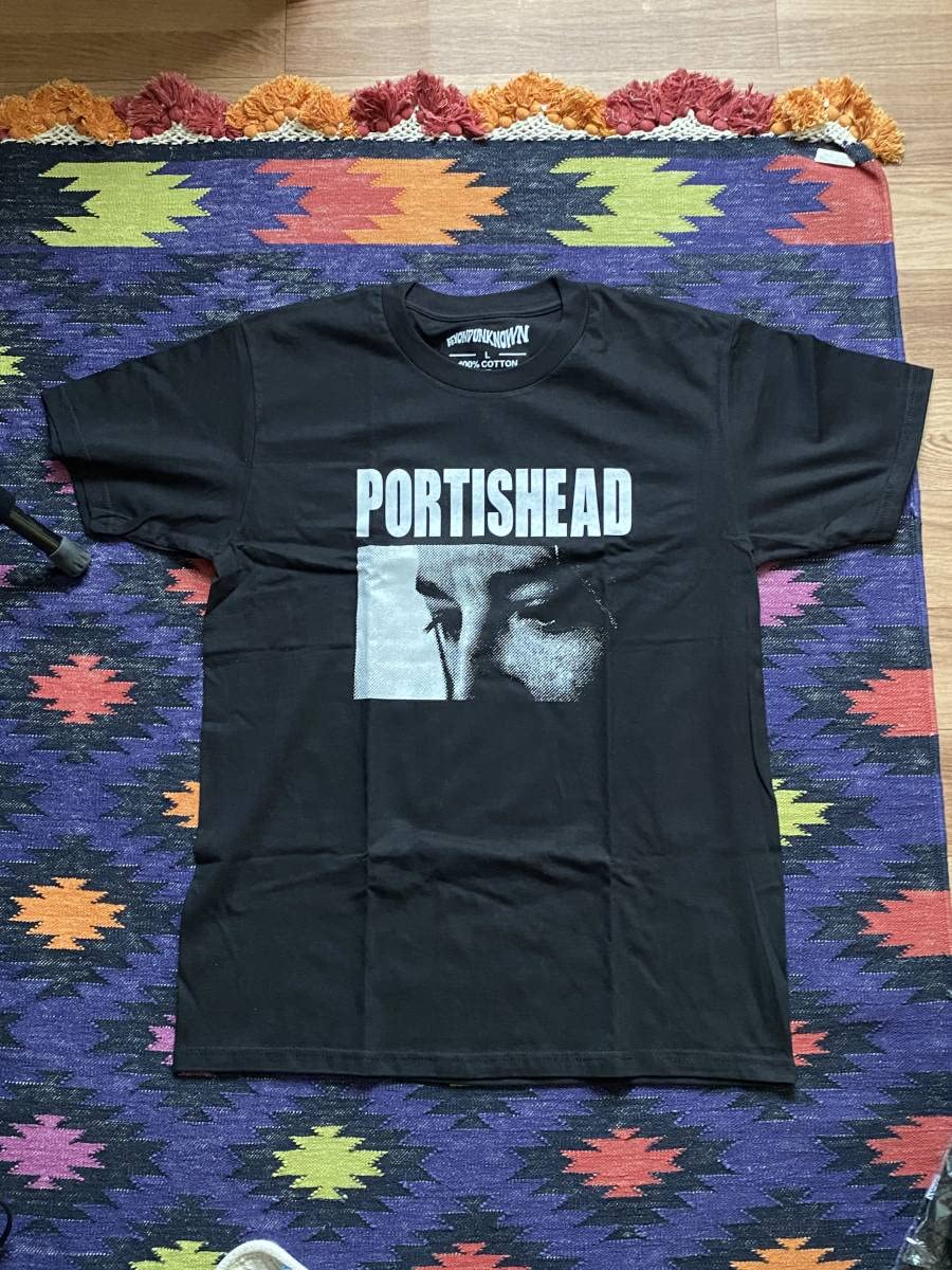 Amazon.co.jp: PORTISHEAD Tシャツ ポーティスヘッド size L BLACK