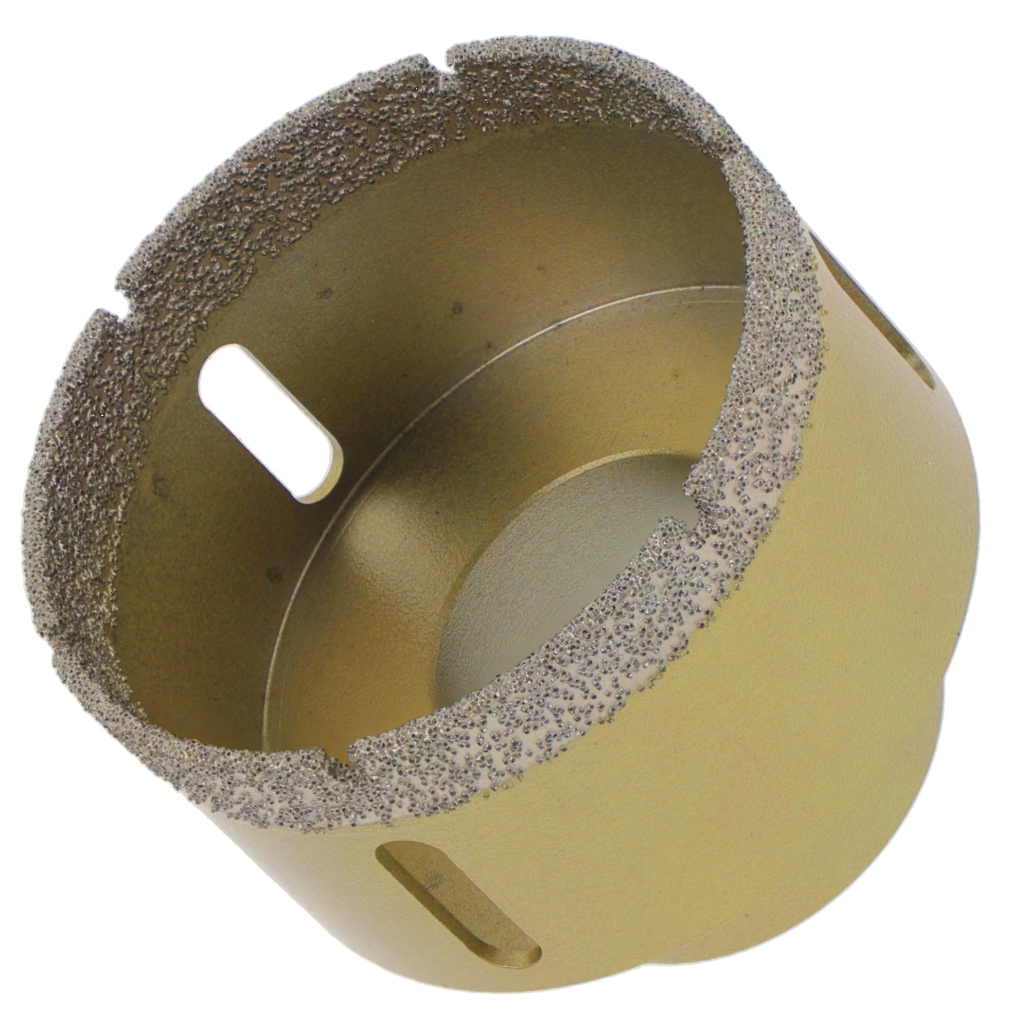 PRODIAMANT Broca de diamante para azulejos de 68 mm para montaje X-Lock, broca seca para gres porcelánico, cerámica y piedra natural, para amoladora angular