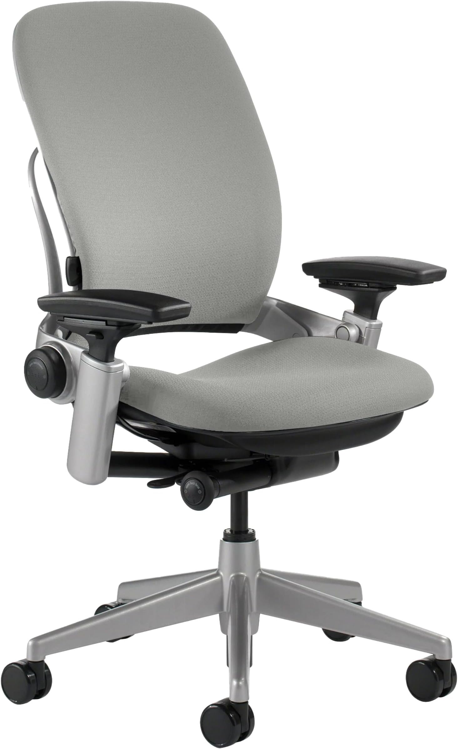 Steelcase Leap Chair V2 In Black Fabric Home & Kitchen