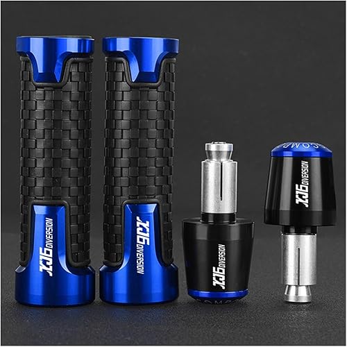 for Yamaha XJ6XJ6NXJ600SXJ900S Diversion Motorcycle 78" 22mm CNC Handlebar Grips Cap Hand Bar Ends Handle Plugs