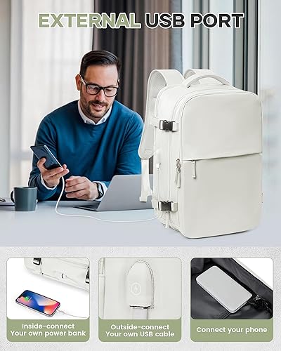 Miniatura 5 de Mochila de viaje al vacío con bomba para mujer, artículos personales, mochilas de transporte aprobadas para vuelos de 18 x 14 x 8 pulgadas.,