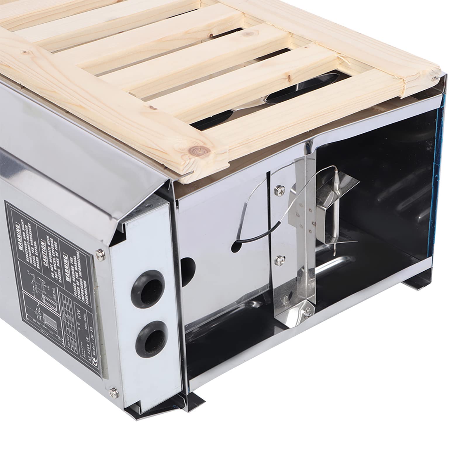 Srliya Poêle Sauna Acier Inoxydable 3kW 220V 55x34x24 Contrôle Interne