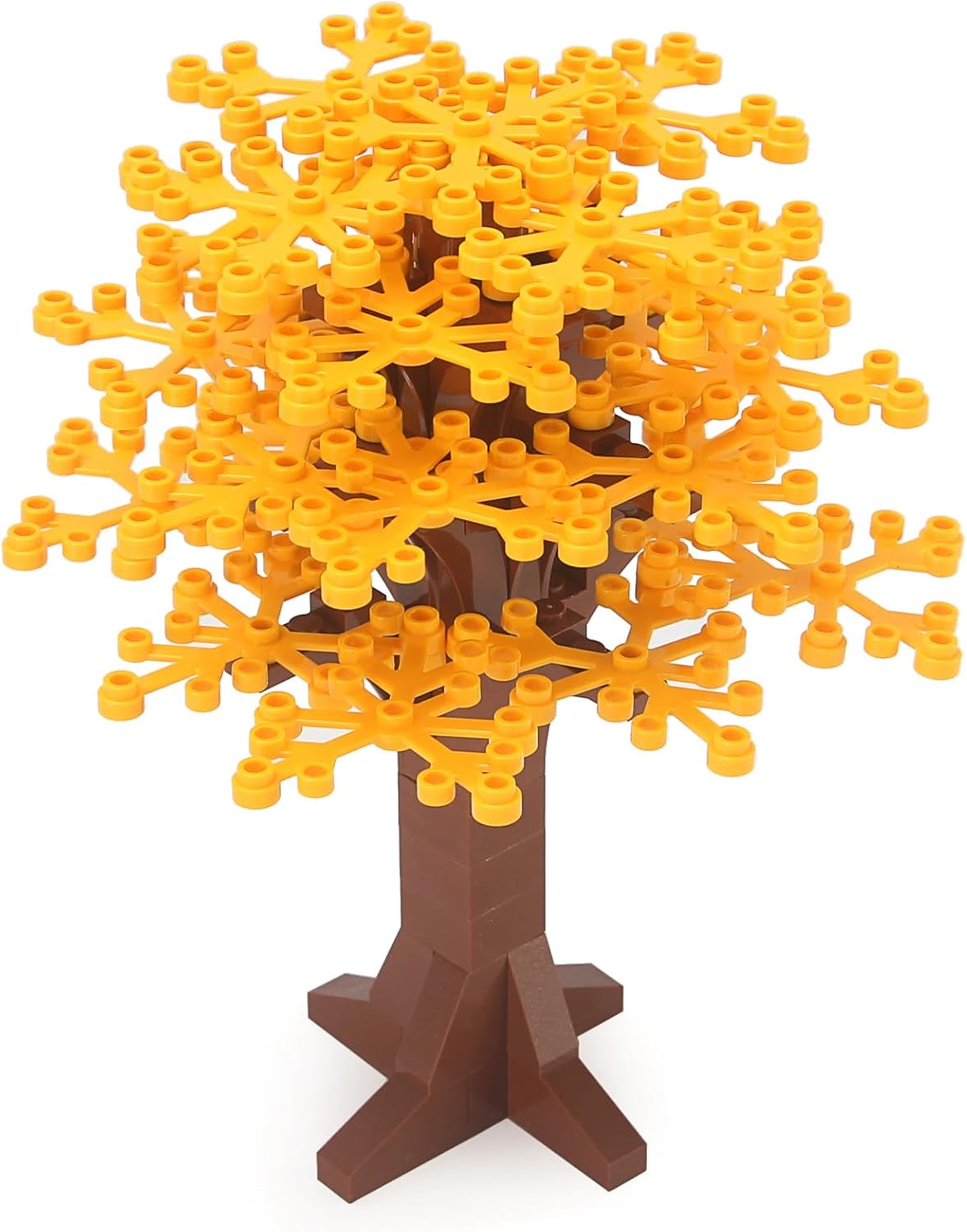 Feleph Large Trees Multicolored City Building Block Compatible with Major Brand - Classic Bricks Pieces and Parts Toy Set 6.7inch Height Botanical Forest Garden Plant Accessories