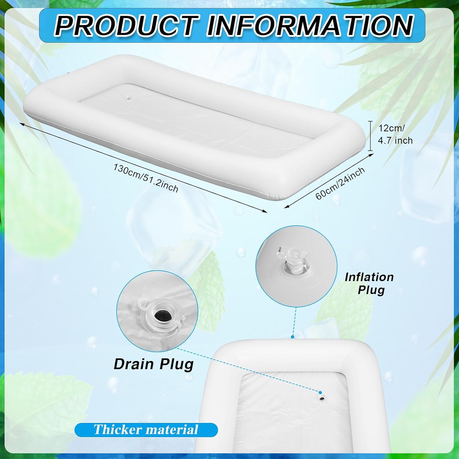 BOUEE,Black--Porte Boisson Gonflable Pour Piscine'été, Plateau Portable, Porte Gobelet, Flotteur