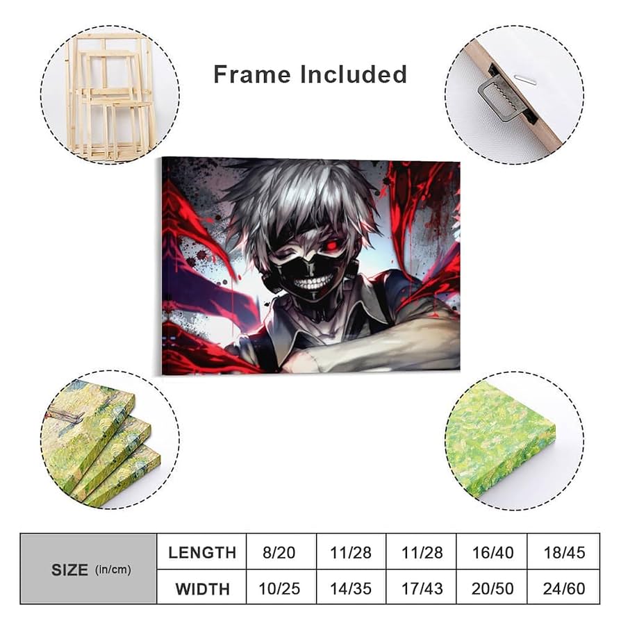 Amazon.co.jp: アートパネル 東京喰種トーキョーグール 壁掛け