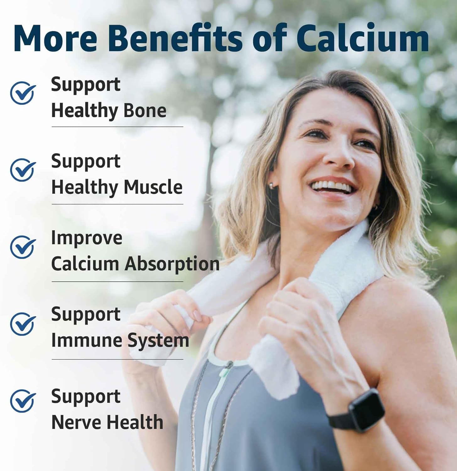 Calcium Gummies 600mg - Calcium Supplement for Women, Ocean Algae Calcium | Vitamin D3, K2, Magnesium | for Bone Strength, Muscle & Immnue | Sustainably Sourced Algae Calcium, 70+ Mineral, Vegan,2PACK - Image 6