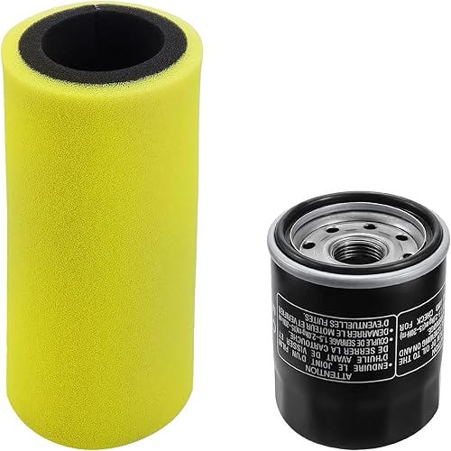 Filtro de aire 5UG-E4451-00 Filtro de aceite 5GH134405000 Reemplazo del limpiador para Yamaha Rhino 660 YXR660 2007