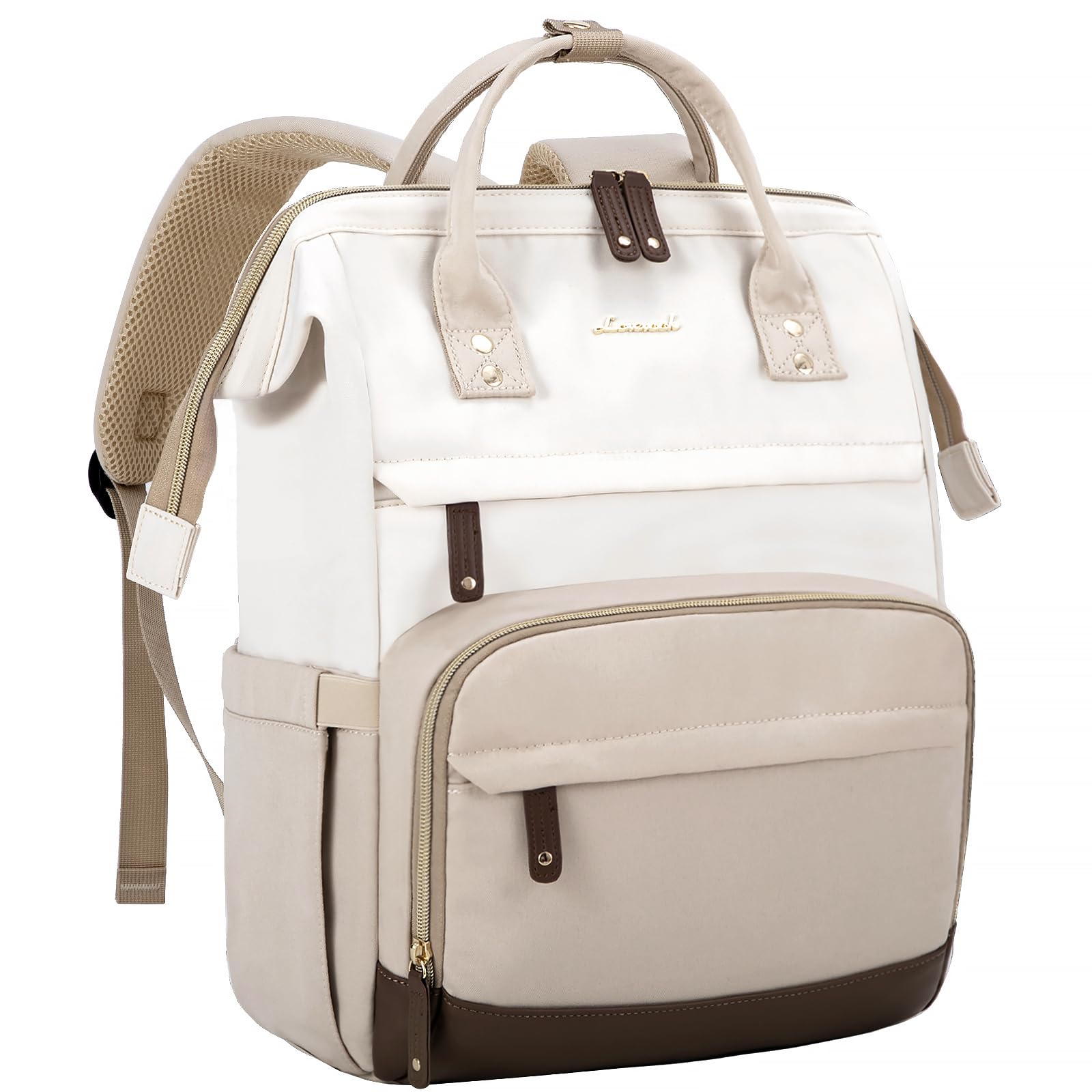 LOVEVOOK Laptop Backpack for Women, 17 Inch Work Business Backpacks Purse With Large Capacity, Waterproof Nurse Bag College Bookbag for School,