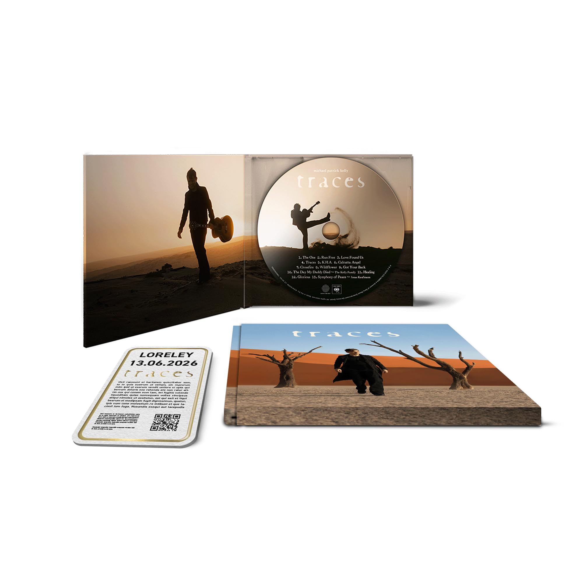 Michael Patrick Kelly - Traces (Album & Loreley Ticket Bundle)