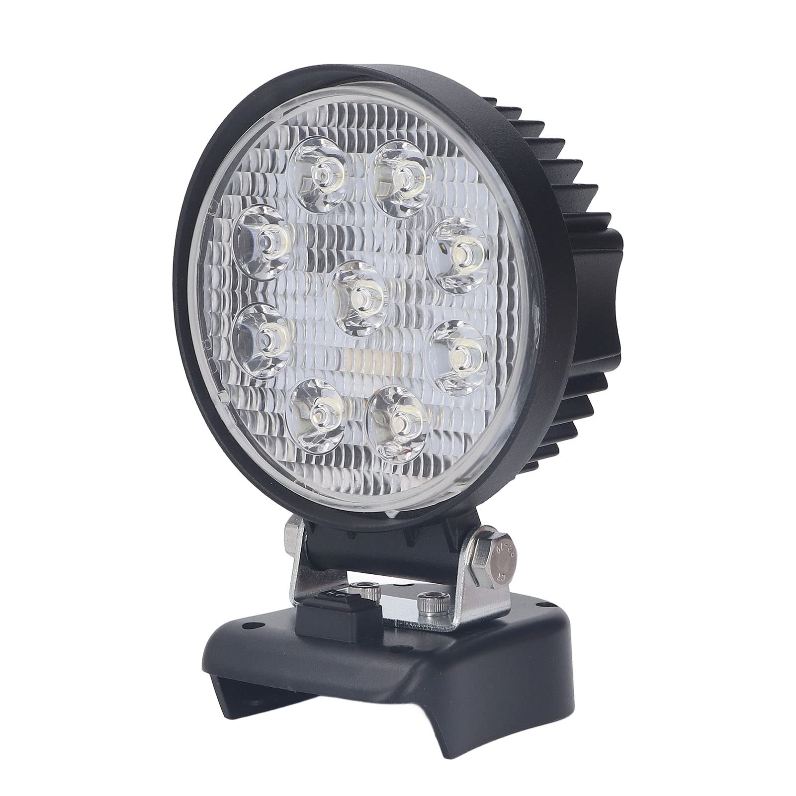 Kikumi Lampe Alimentée par Batterie 18 V, Lampe de Travail LED sans Fil 27 W 2400 Lm 2