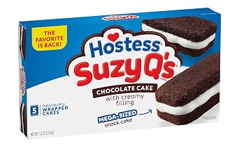 Hostess, Mega Sized Chocolate Cake with Creamy Filling, 13 Ounce