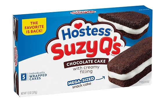 Hostess, Mega Sized Chocolate Cake with Creamy Filling, 13 Ounce