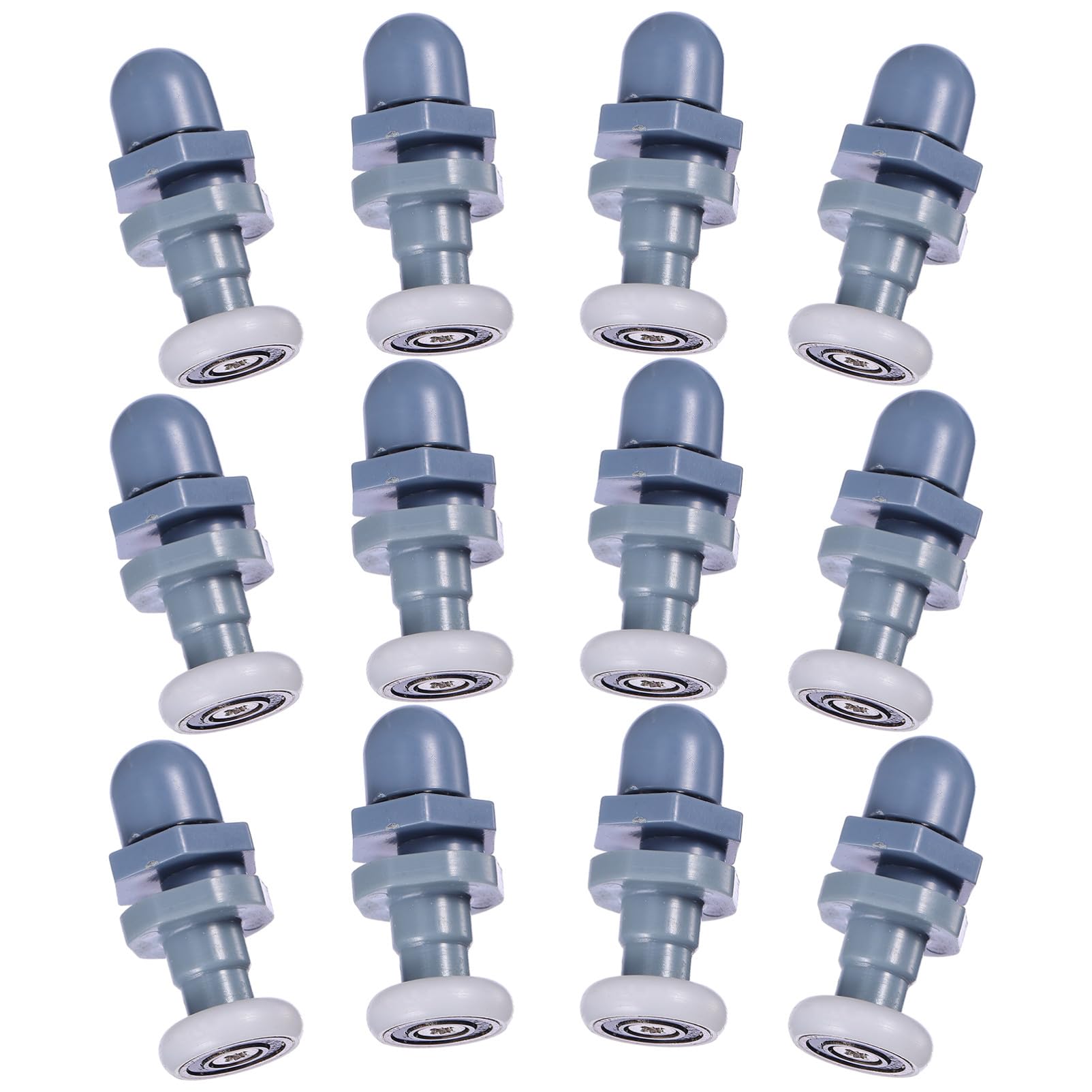Rodillos para Puerta de Ducha ideales para cubículos modernos con 12 poleas suaves
