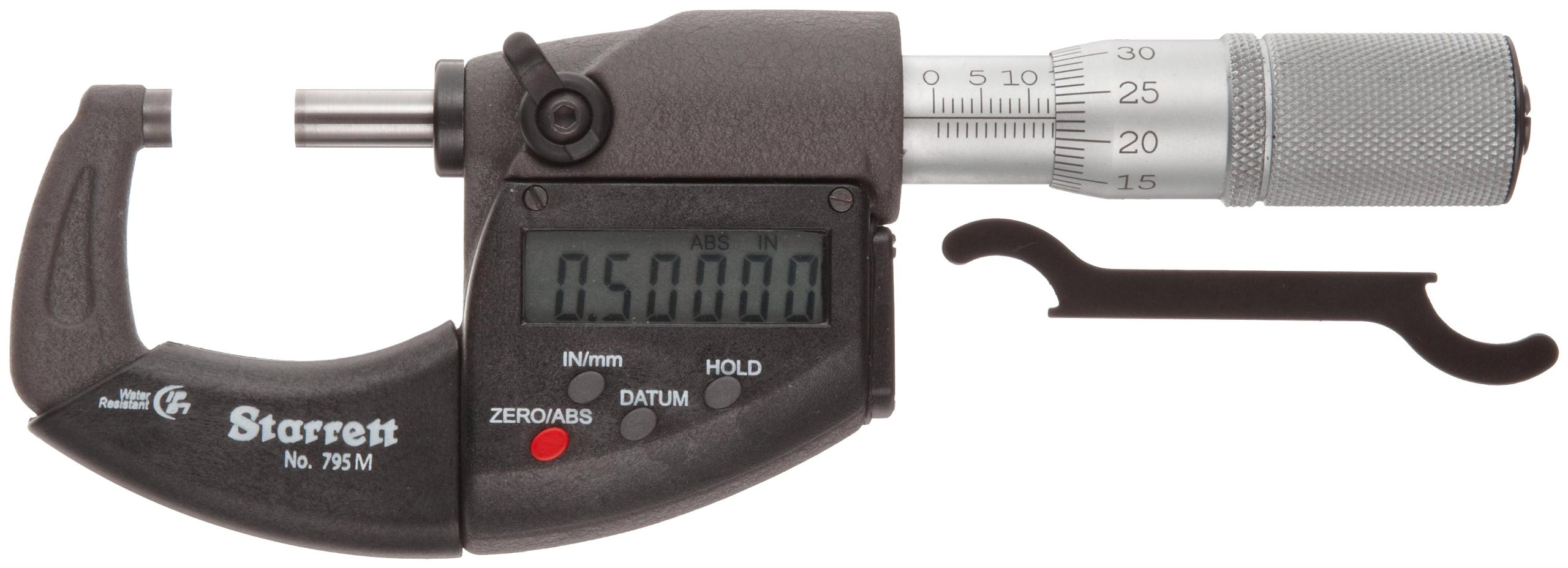 Starrett 769AXFL Mikrometer 0-25 Mm – Mit LCD, Ha Produktbild-Vorschau 4