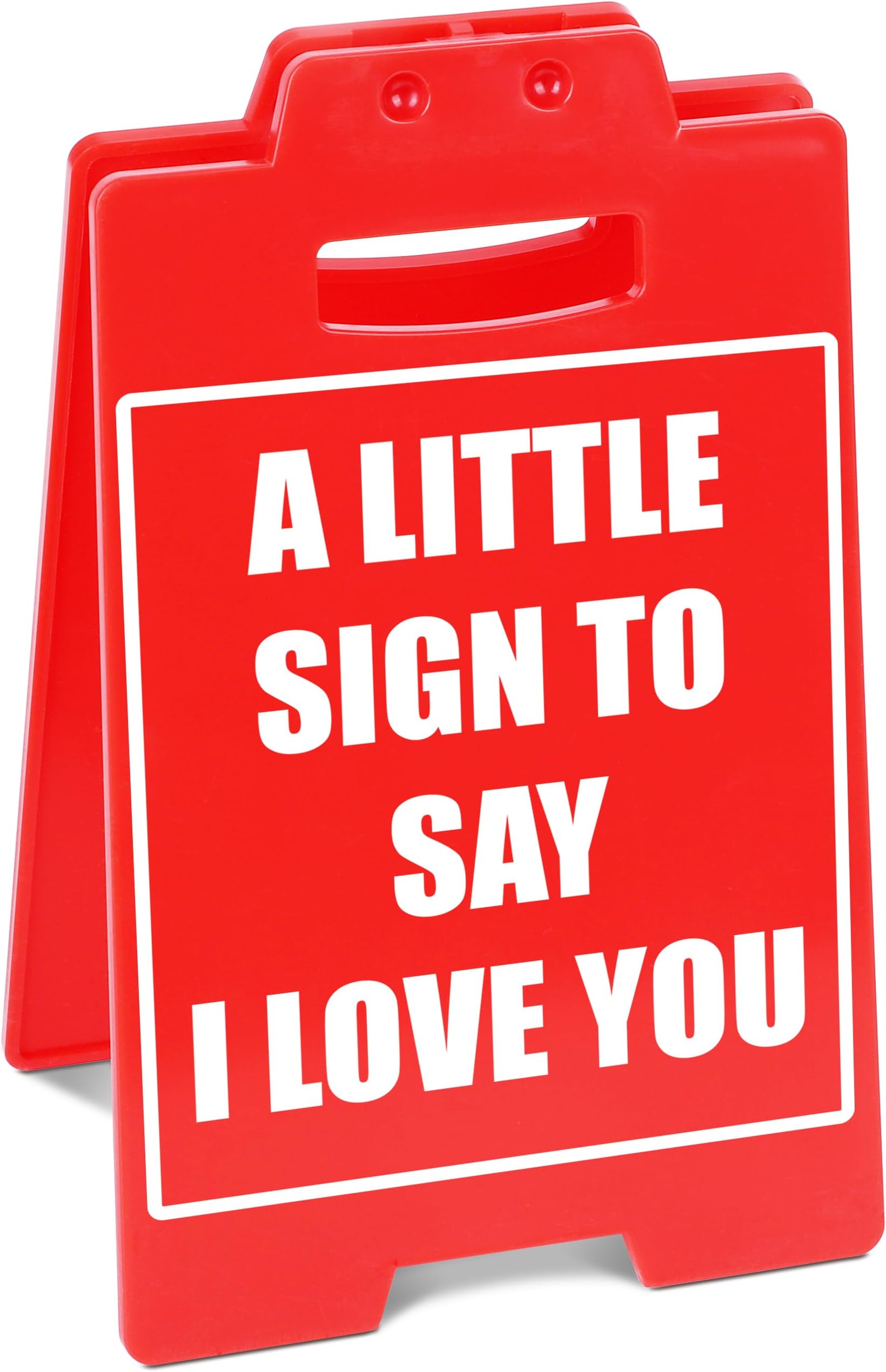 A Little Sign To Say I Love You, Birthday Gifts for Girlfriend Boyfriend Wife Husband, I Love You Gifts for Her Him for Valentines Day Anniversary