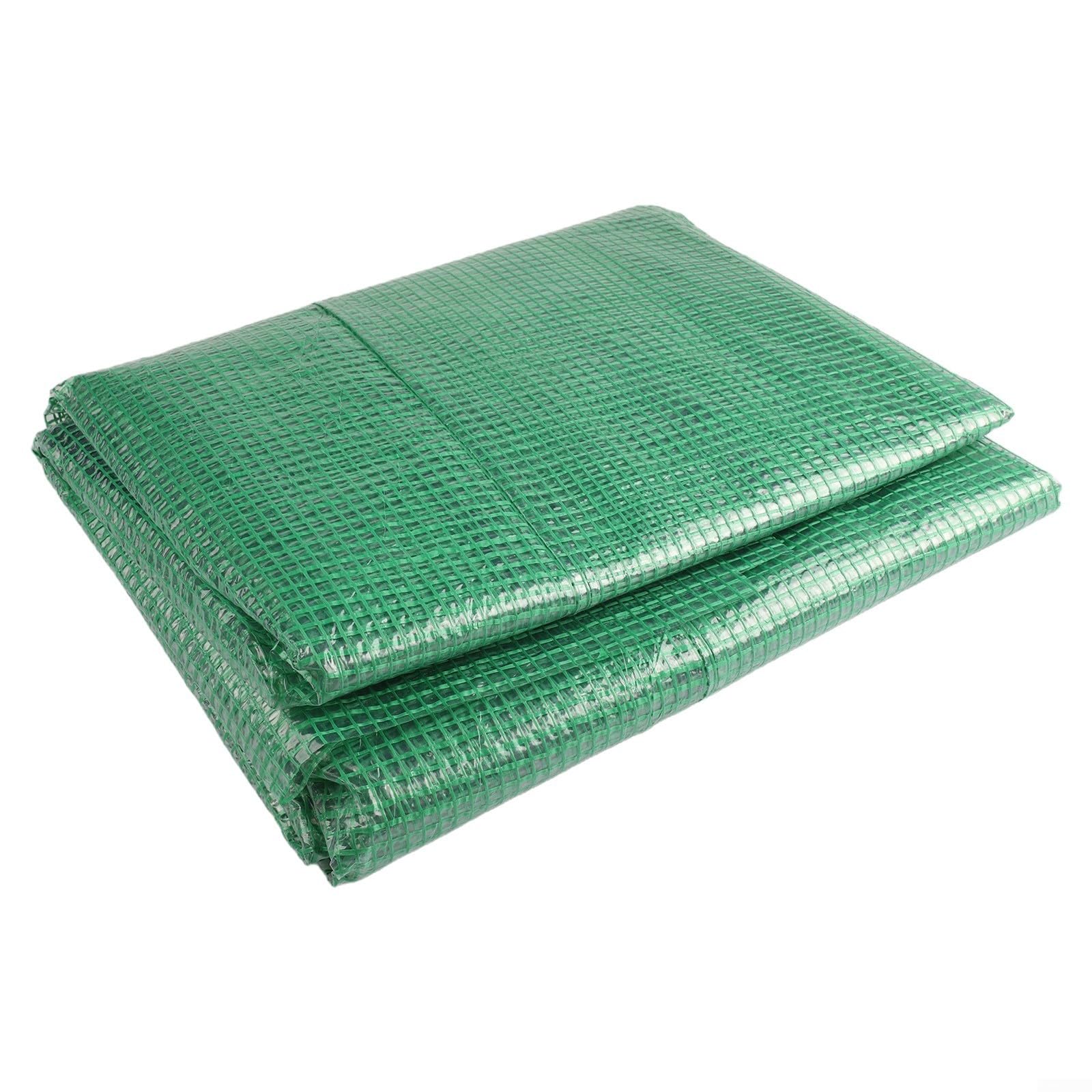 Cubierta de PVC para casa de plantas, 143 x 143 x 195 cm, resistente al