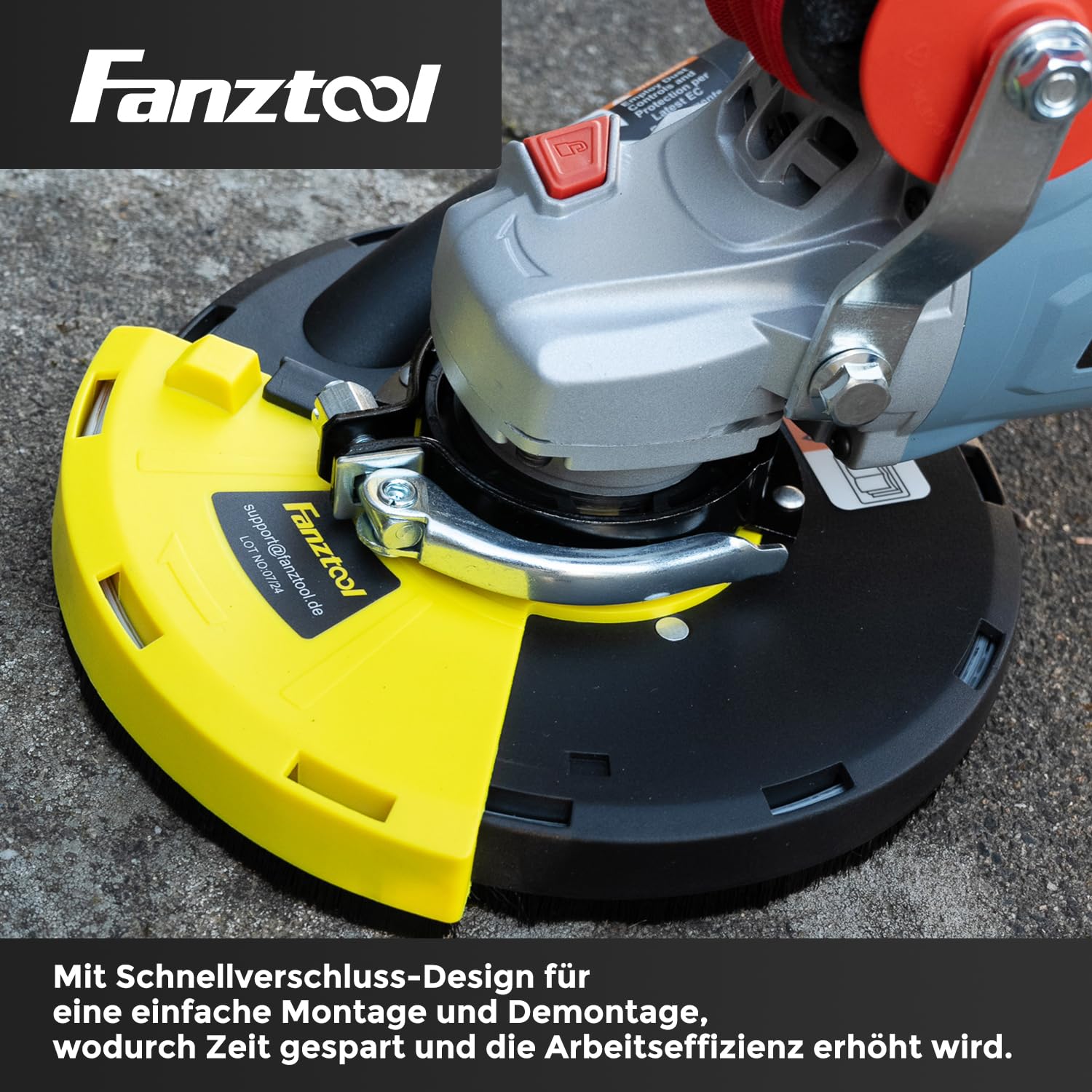 Hotte aspirante 125 mm pour meuleuses d'angle – sans poussière Hotte aspirante 125 mm pour meuleuses d'angle – sans poussière