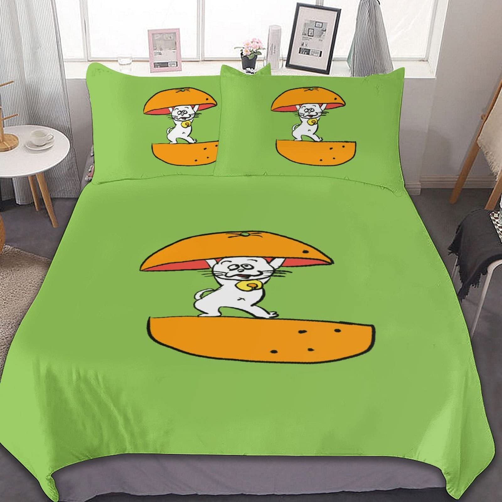 Amazon｜サザエさん 布団カバー 3点セット シングル シングル 枕カバー