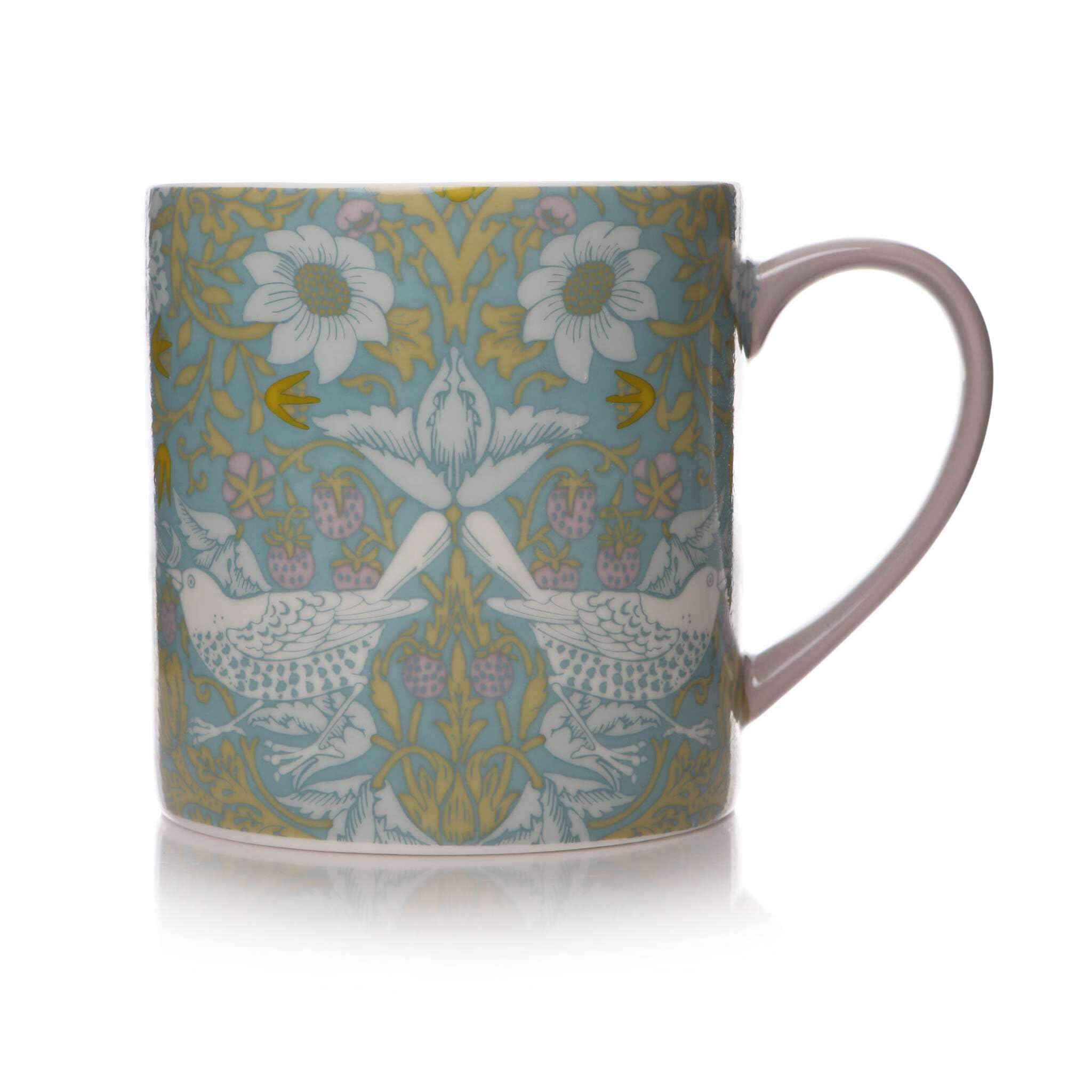 NEW William Morris Strawberry Thief 310ml Tea & Coffee Mug