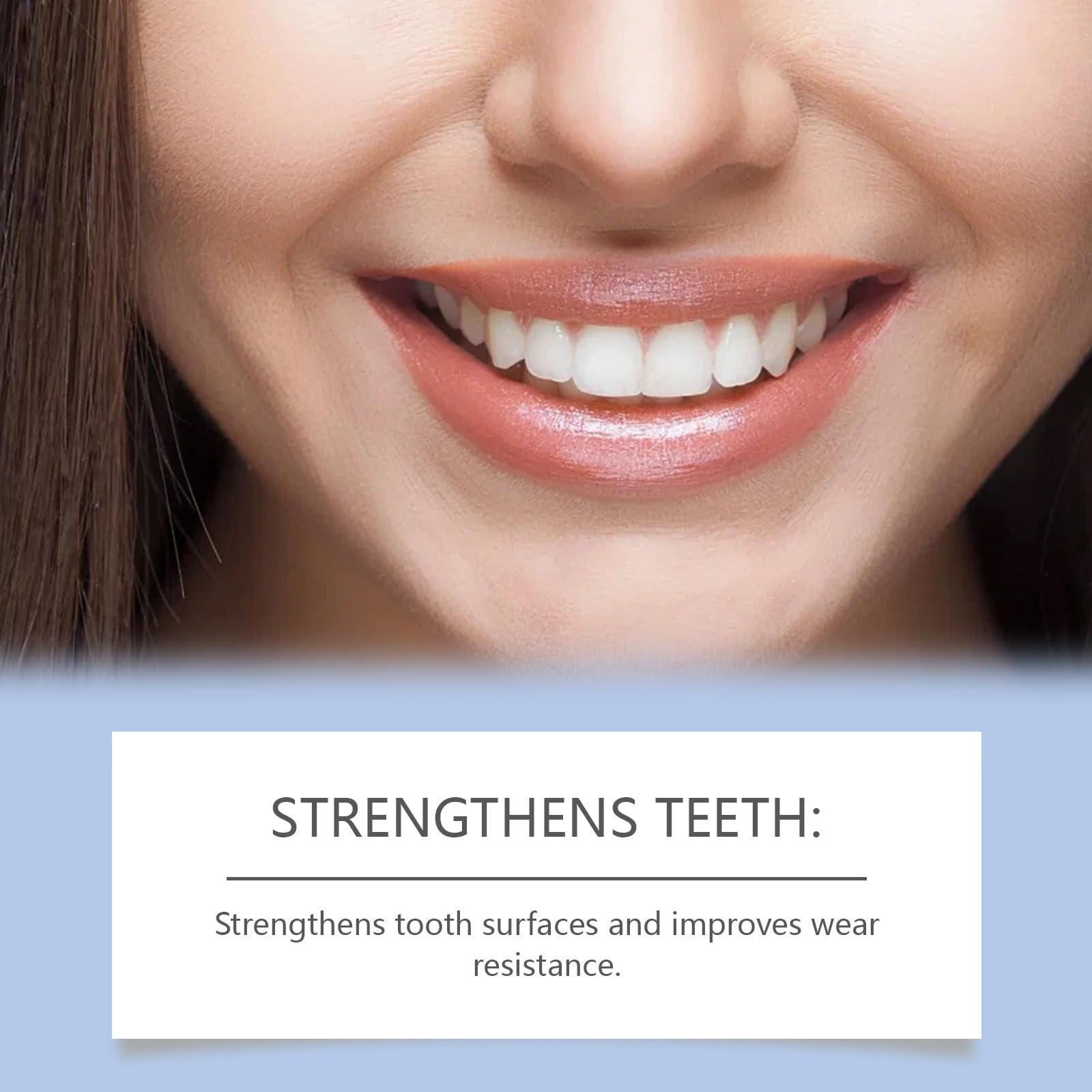 Dentifricio sbiancante con niacinamide, dentifricio rigenerante per gengive e smalto, naturale e delicato per alito fresco, denti brillanti, rimuove le macchie, senza fluoruro (4)