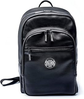 Zaino con Due Tasche Anteriori | Spalding & Bros Playoff | 608703U900-Nero