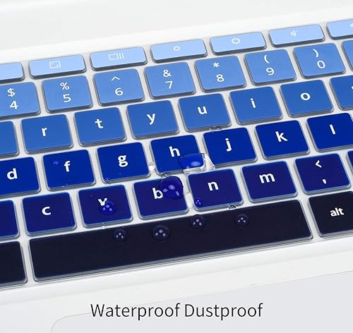 Miniatura 4 de CaseBuy Funda de teclado prémium para ASUS Chromebook Flip C434 2 en 1, ASUS C302CAC423NAC425TAC433TAC434TA-DH342T DSM4T DS384T C523NA Chromebook,