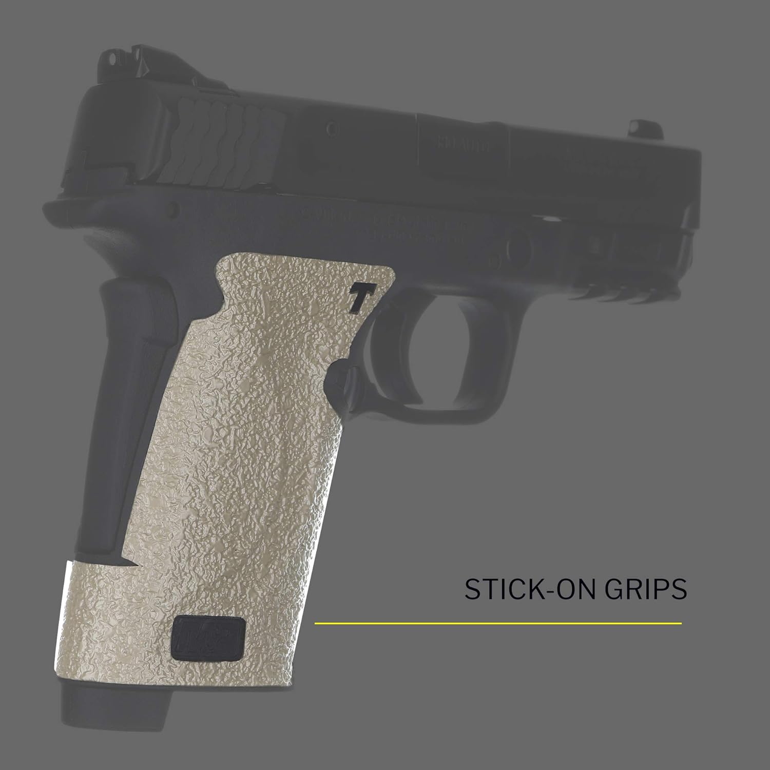 TALON Grips Adhesive Grip – Compatible with Smith & Wesson M&P Shield EZ 9mm/.380– Made in The USA